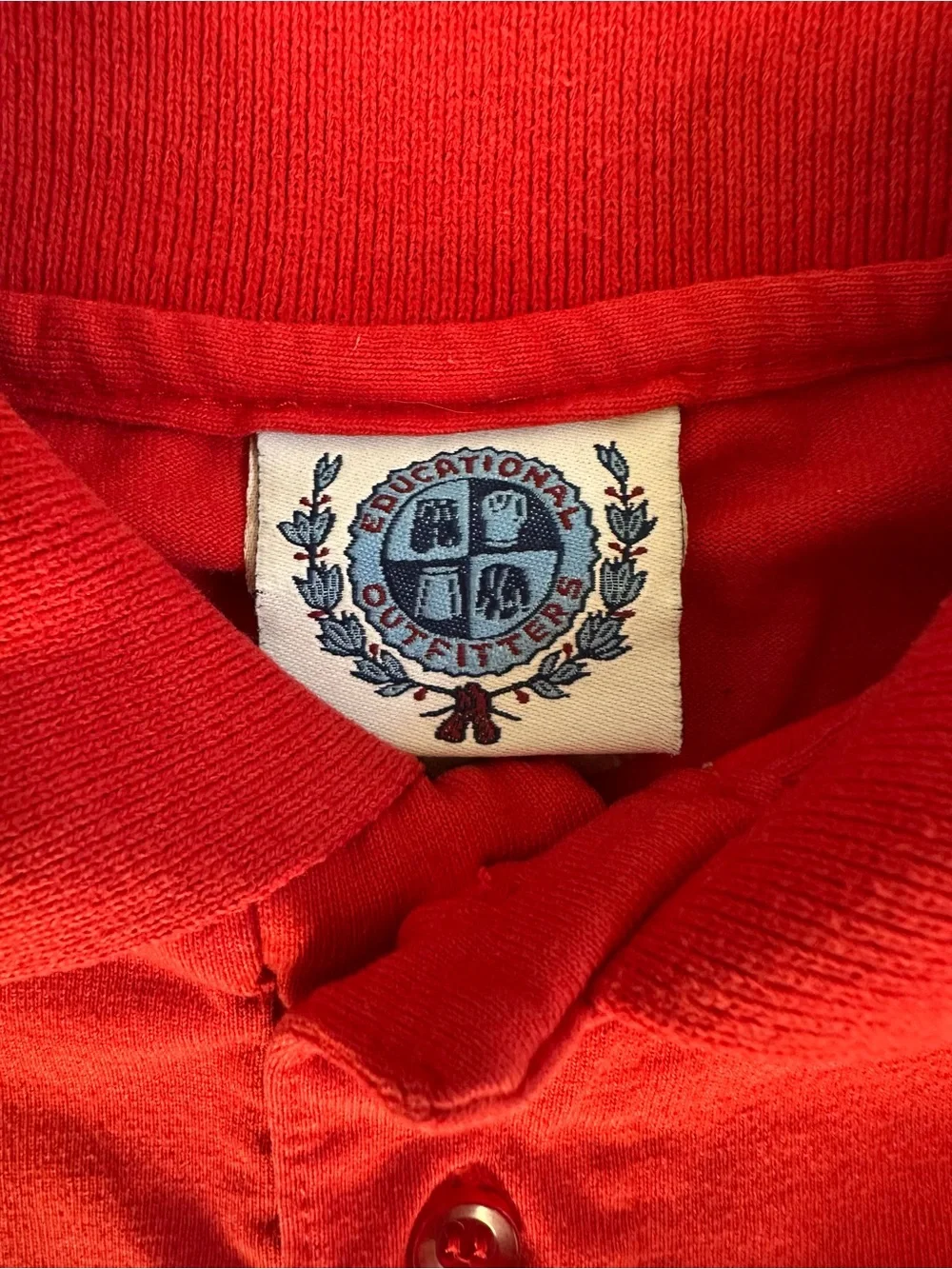 Boys Girls School Uniform Red Polo Shirt Bundle Lot 4 Pieces Sizes 5T-6/7
